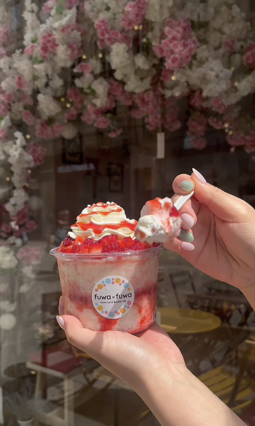 Bingsu Fraise — Fuwa x Fuwa Lyon