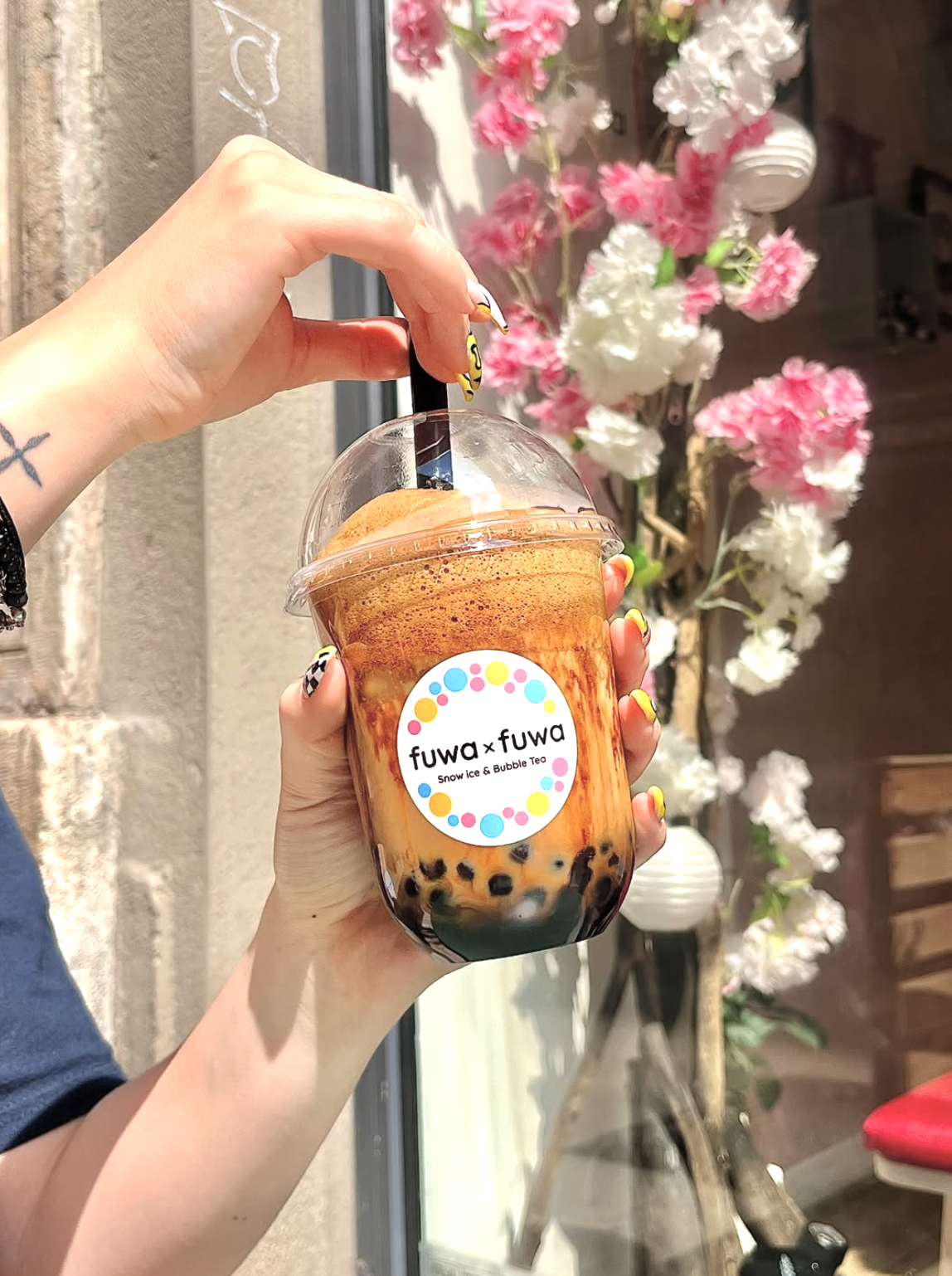 Brown Sugar Dalgona — Fuwa x Fuwa Lyon