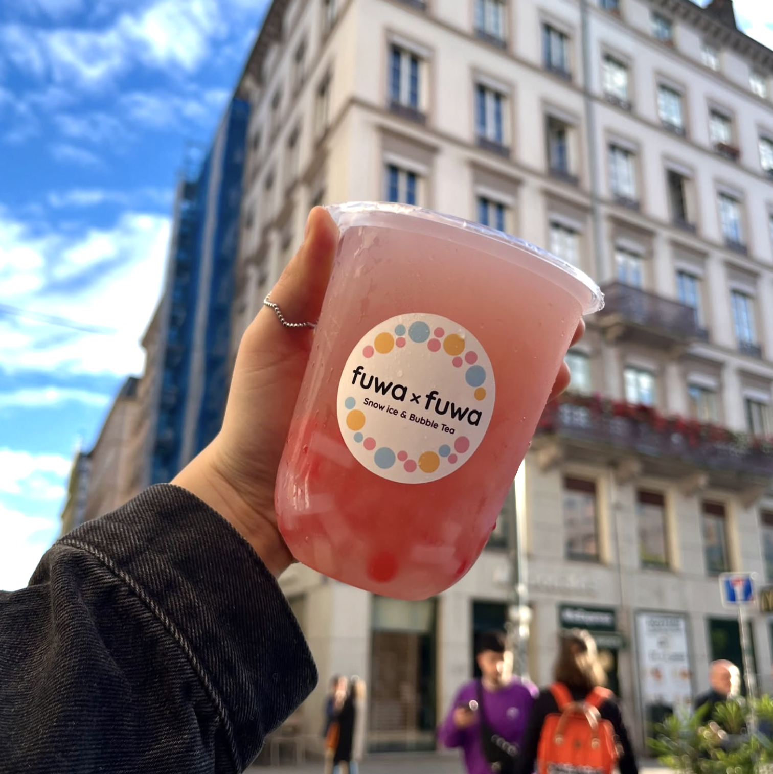 Bubble Tea Fruite — Fuwa x Fuwa Lyon