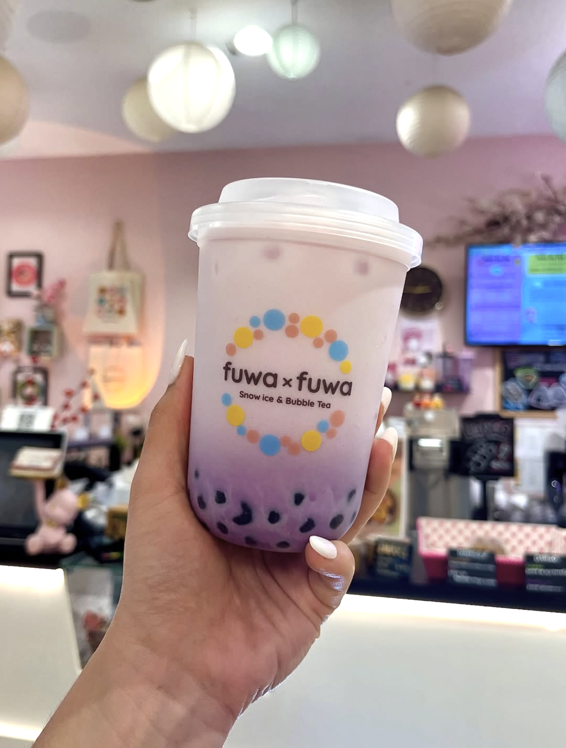 Bubble Tea Latte Taro — Fuwa x Fuwa Lyon