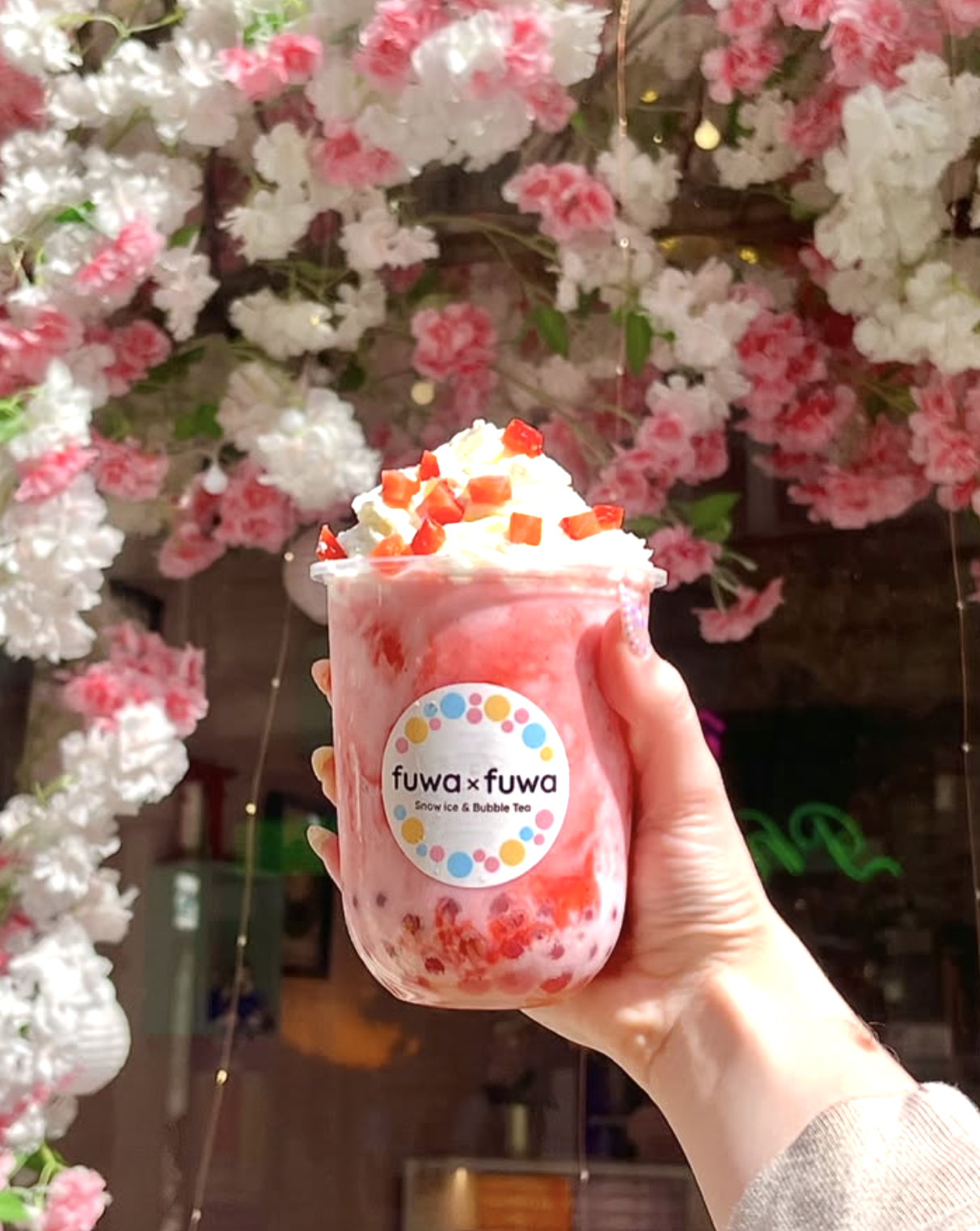Frappe Fraise Coco — Fuwa x Fuwa Lyon