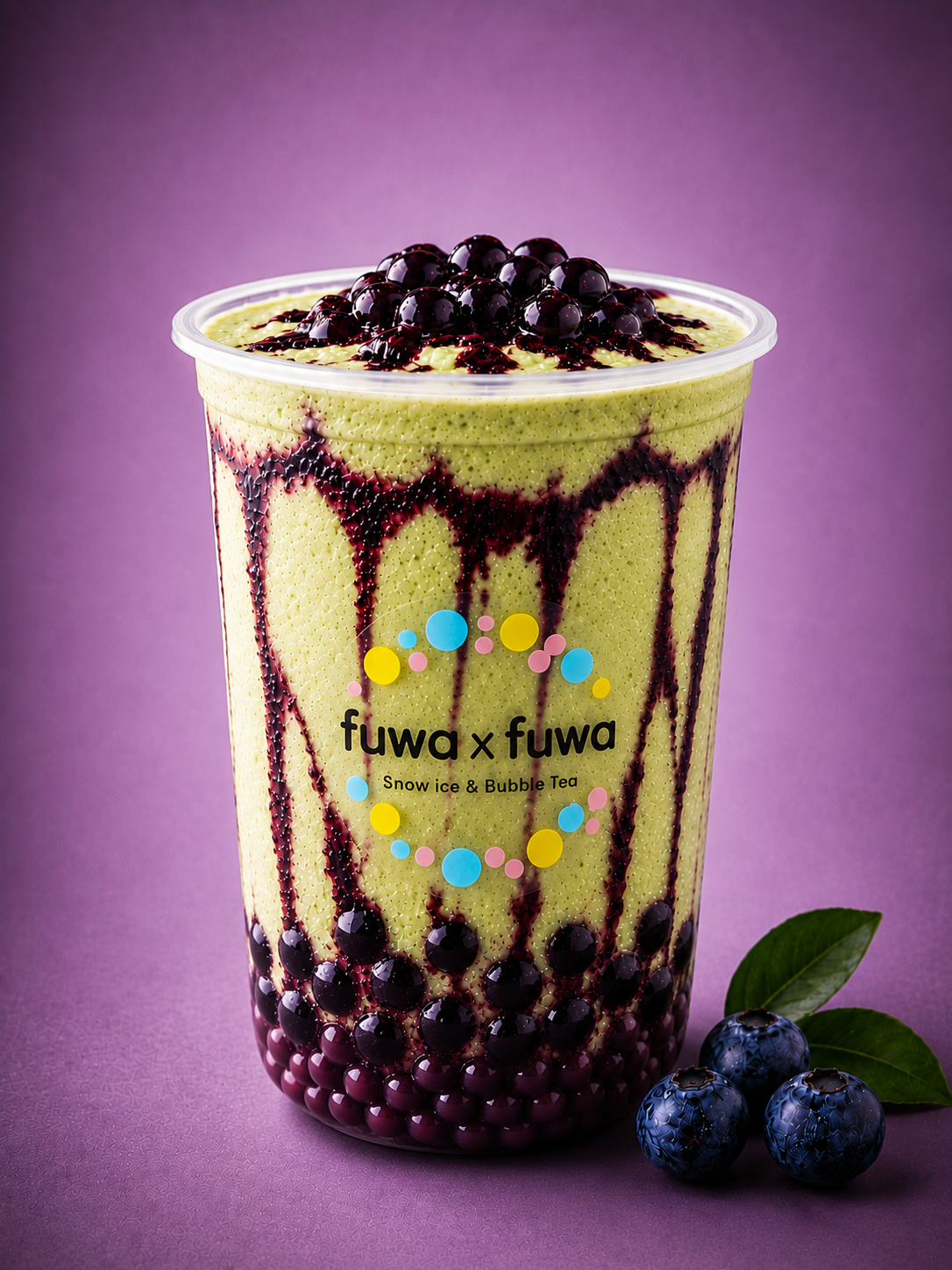 Frappé Bloody Matcha lyon Fuwa x Fuwa