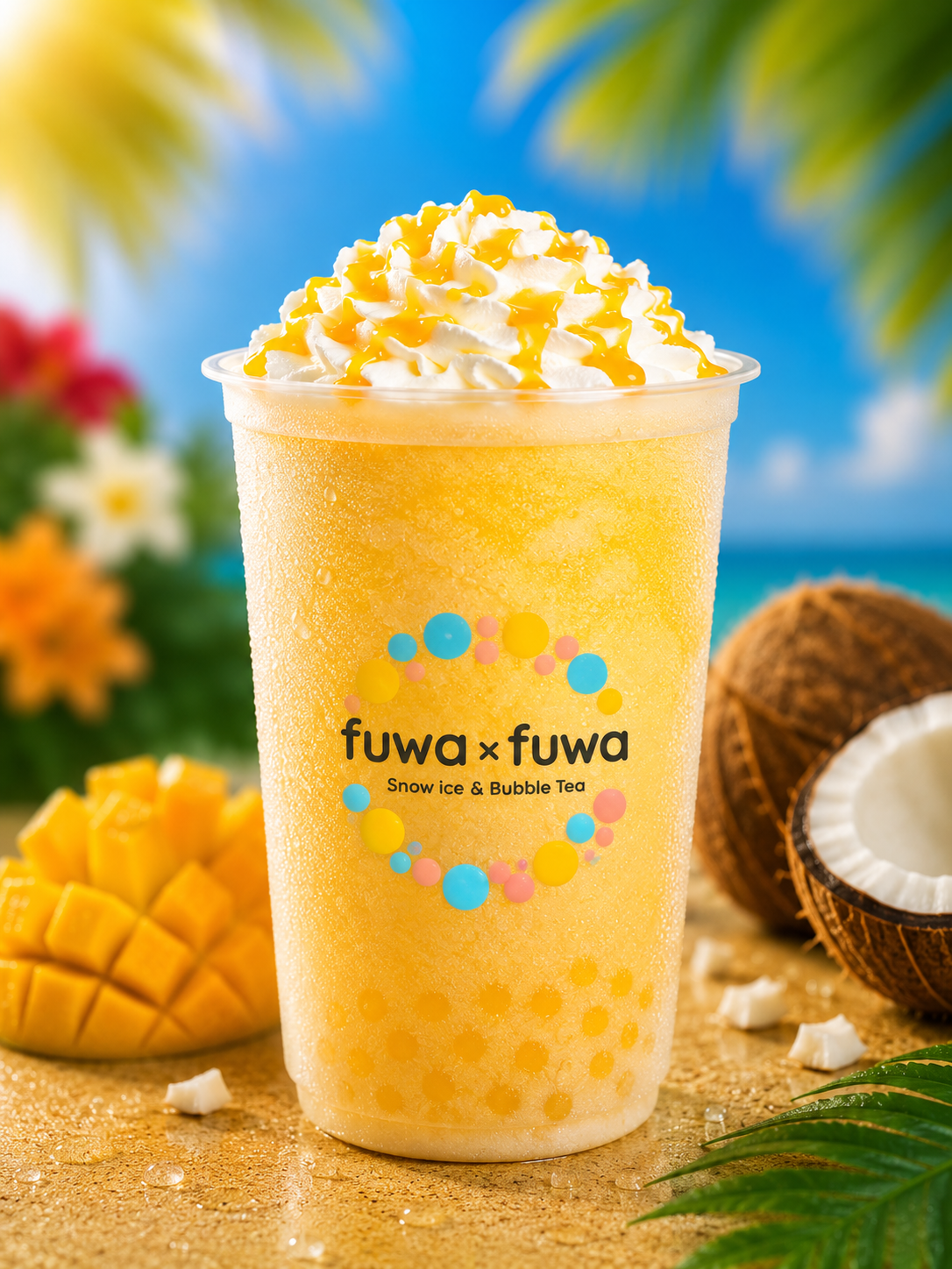 Frappé Mango Conut lyon Fuwa x Fuwa