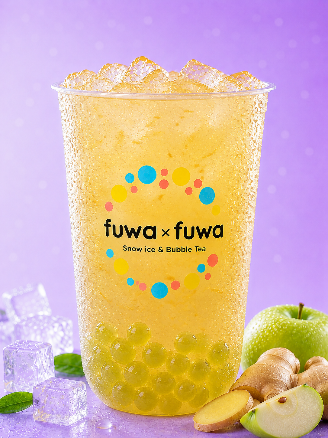 Infusion Gingembre Pomme lyon Fuwa x Fuwa