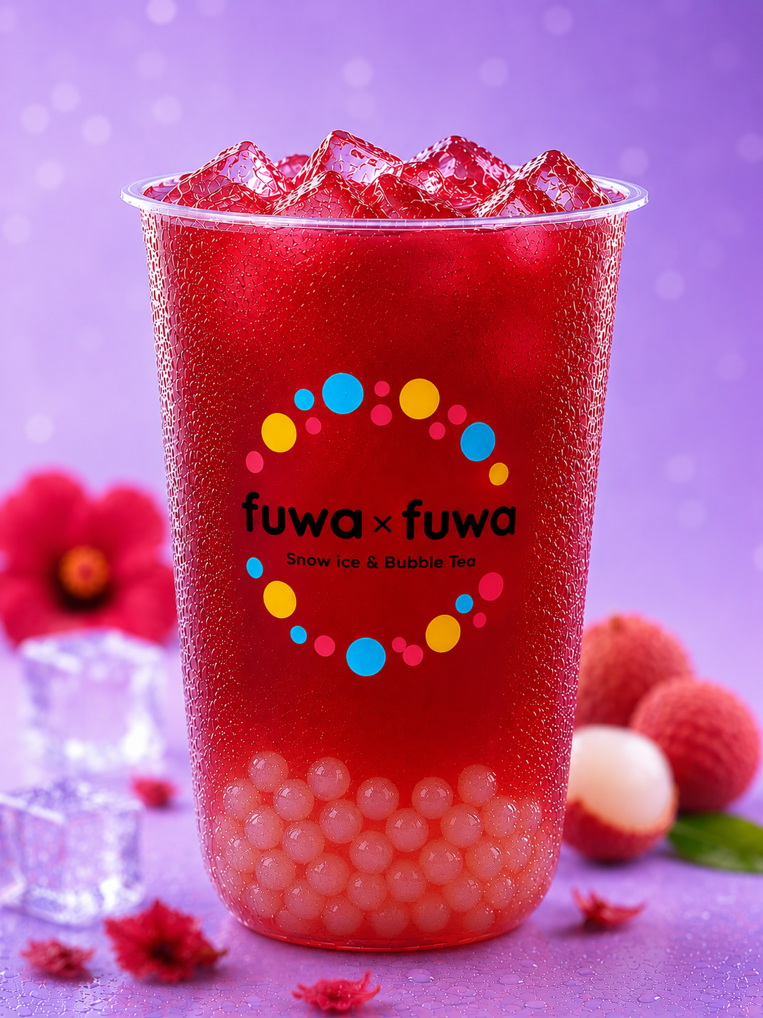 Infusion Hibiscus Litchi lyon Fuwa x Fuwa