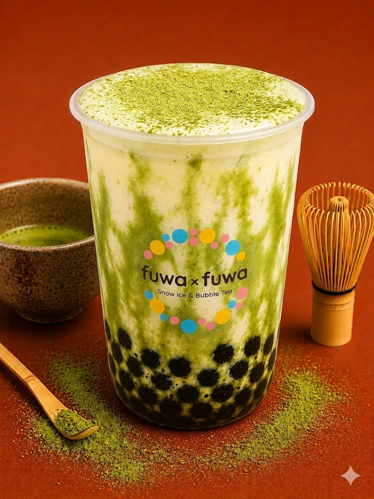 Latte Matcha lyon Fuwa x Fuwa