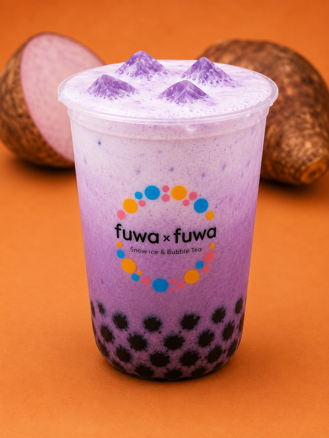 Latte Taro lyon Fuwa x Fuwa