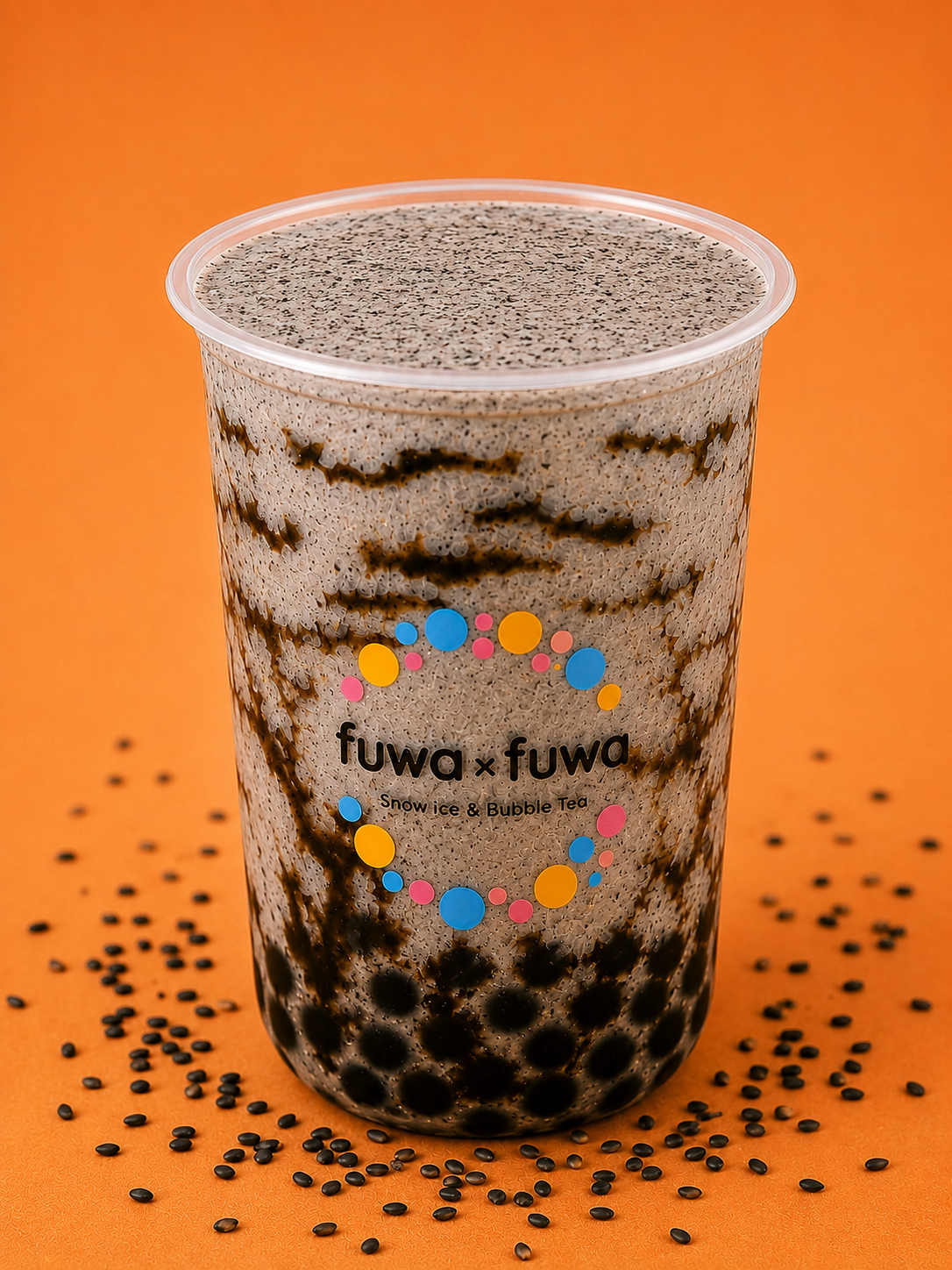 Latte Sésame Noir lyon Fuwa x Fuwa