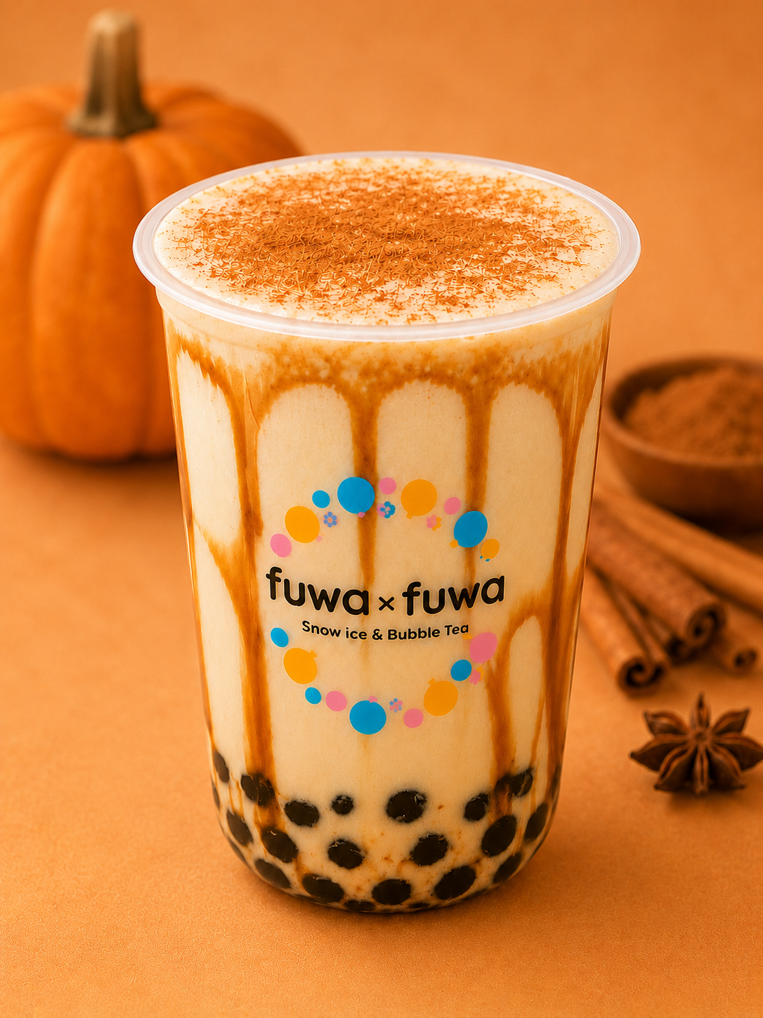 Pumpkin Spice Latte lyon Fuwa x Fuwa