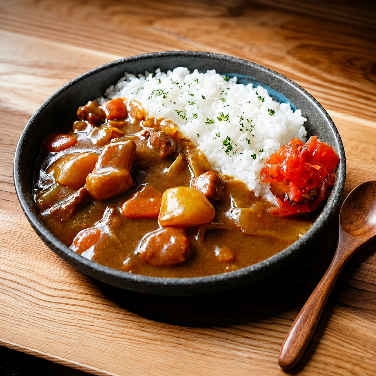Curry Japonais (Végé) lyon Fuwa x Fuwa